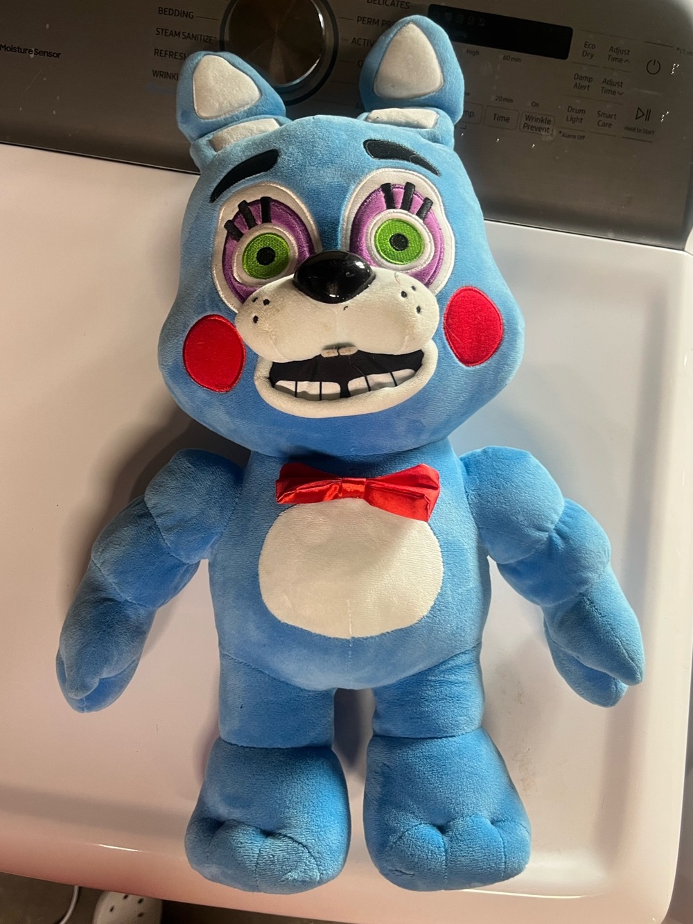 16-inch "Toy Bonnie" mega plush from the Five Nights at Freddy's